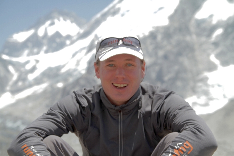 Michele Ufer at Mount Everest Marathon