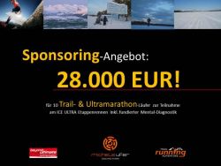 Trail Running Adventure Sponsoring